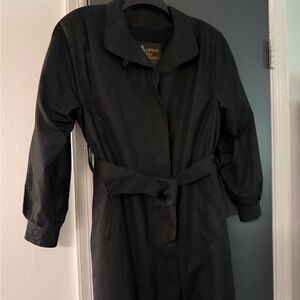 Vintage London Fog Women's Dark Trench Coat